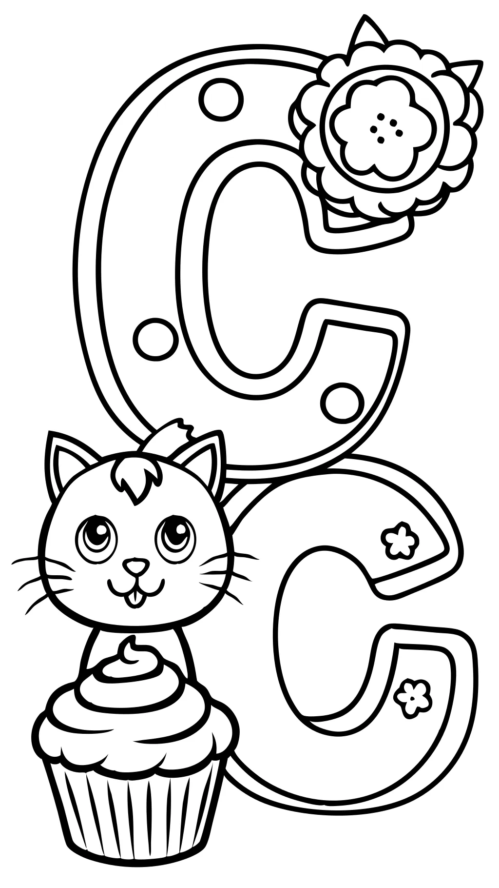 letter c coloring pages